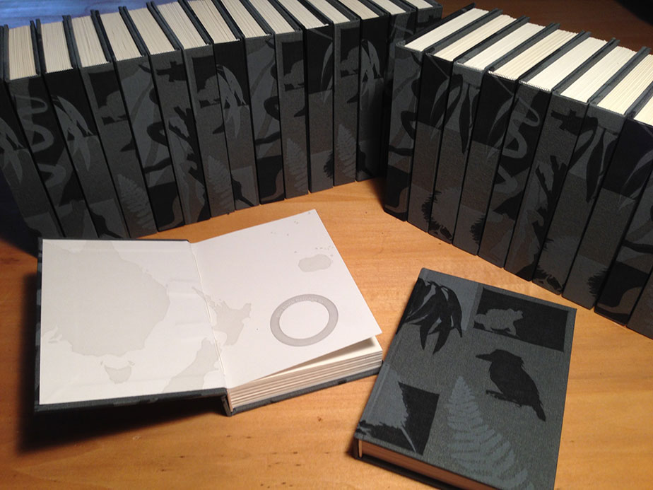 photo of custom journals for Carleton College