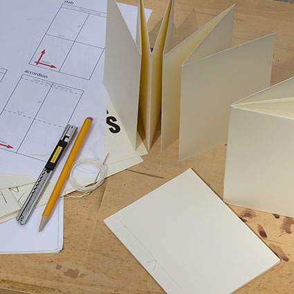 photo of book layout